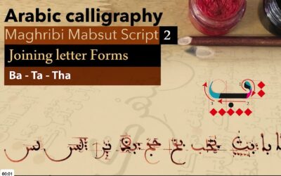 Maghribi Mabsut – Joining letter forms